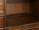 Intercon Wolf Creek Bedroom Rustic Wolf Creek Bookcase Bed - King WK-BR-6190B-VAC-C WK-BR-6190B-VAC-C