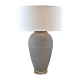 Sagebrook Home Contemporary Glass, 28" Ginger Table Lamp, Ivory/beige 50735 Ivory/beige Glass