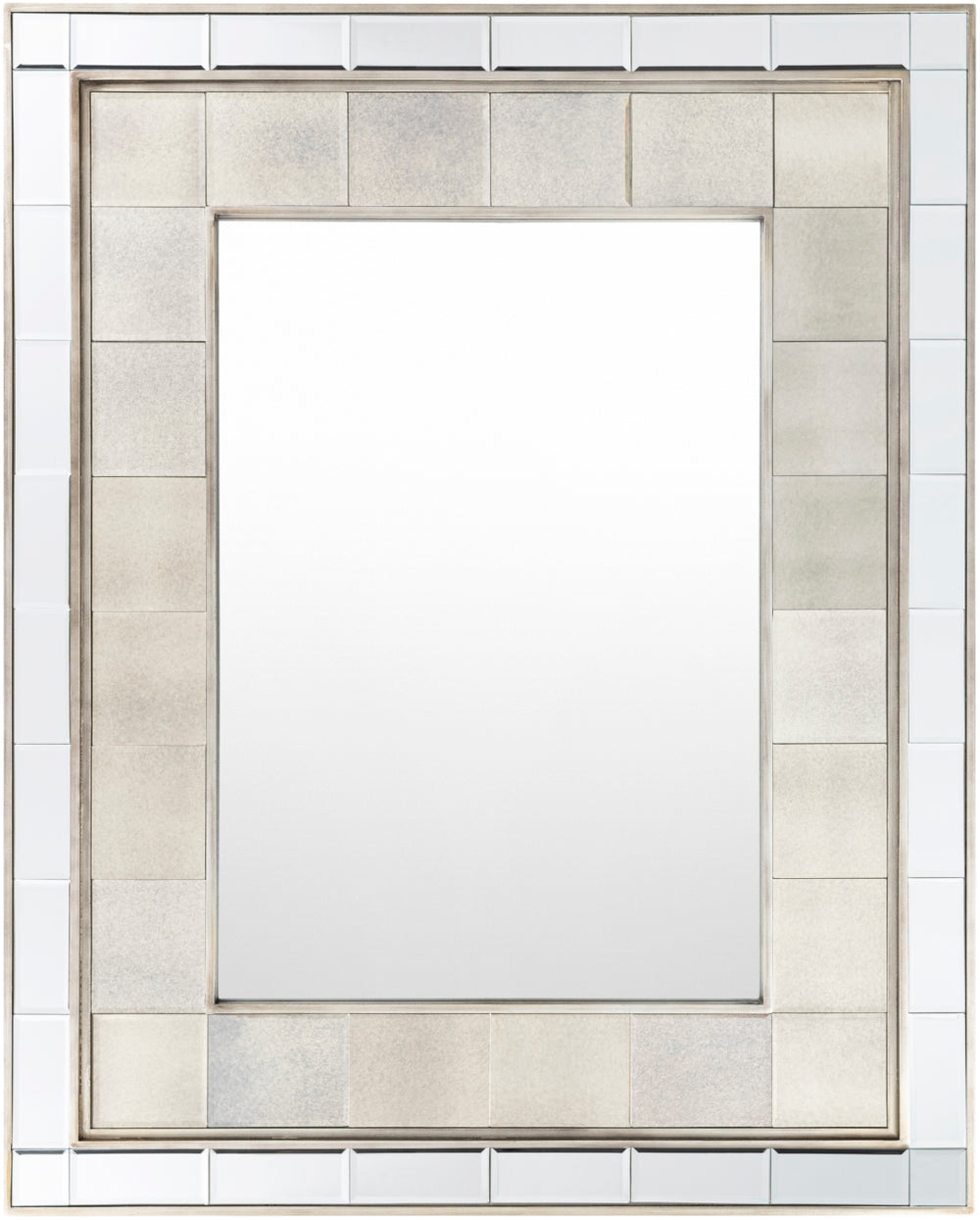 Arragon AAG-001 Modern Manufactured Wood, Mirror Mirror AAG001-4050  Manufactured Wood, Mirror, Manufactured Wood 50"H x 40"W