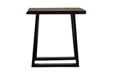 Porter Designs Manzanita Live Edge Solid Acacia Wood Natural End Table Gray 05-196-07-2330T-KIT