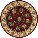 Nourison Nourison 2000 2022 Persian Handmade Tufted Indoor Area Rug Lacquer 4' x ROUND 99446492012