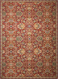 Nourison Timeless TML17 Machine Made Loomed Indoor Area Rug Red 5'6" x 8' 99446274243