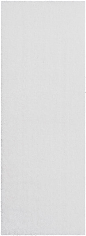 Alaska Shag AAS-2301 Modern Polyester Rug AAS2301-2773 White 100% Polyester 2'7" x 7'3"