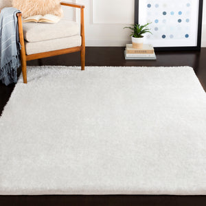 Alaska Shag AAS-2301 Modern Polyester Rug AAS2301-913 White 100% Polyester 9' x 13'1"