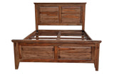 Porter Designs Sonora Solid Sheesham Wood Queen Natural Bed Brown 04-116-14-7730-KIT