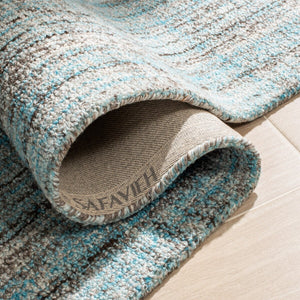 Safavieh Abstract 141 Hand Tufted 50% Polyester 30% Viscose 20% Wool Rug ABT141A-9