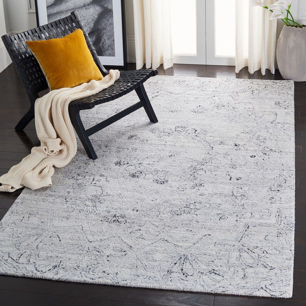 Safavieh Abstract 145 Hand Tufted 80% Polyester/20% Wool Contemporary Rug ABT145A-9