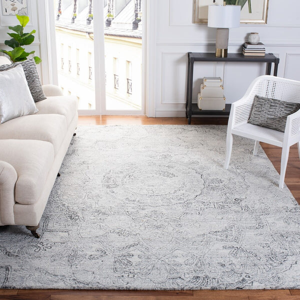 Safavieh Abstract 145 Hand Tufted 80% Polyester/20% Wool Contemporary Rug ABT145A-9