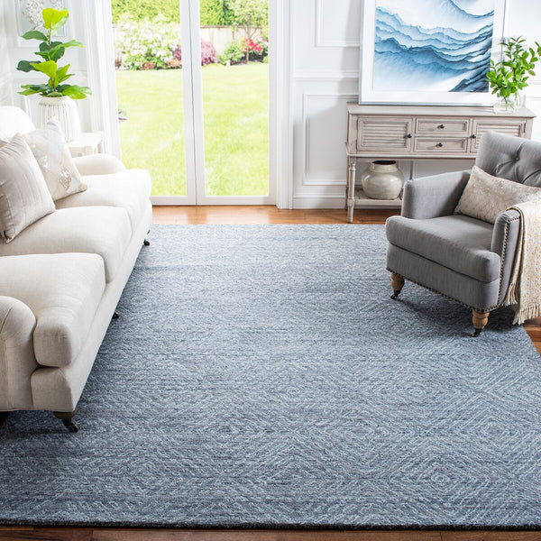 Safavieh Abstract 146 Hand Tufted 80% Polyester, 20% Wool Rug ABT146M-9