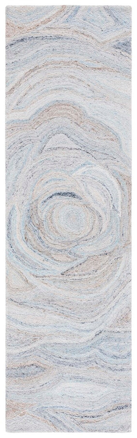Safavieh Abstract 148 Hand Tufted 90% Polyester/10% Wool Contemporary Rug ABT148M-8