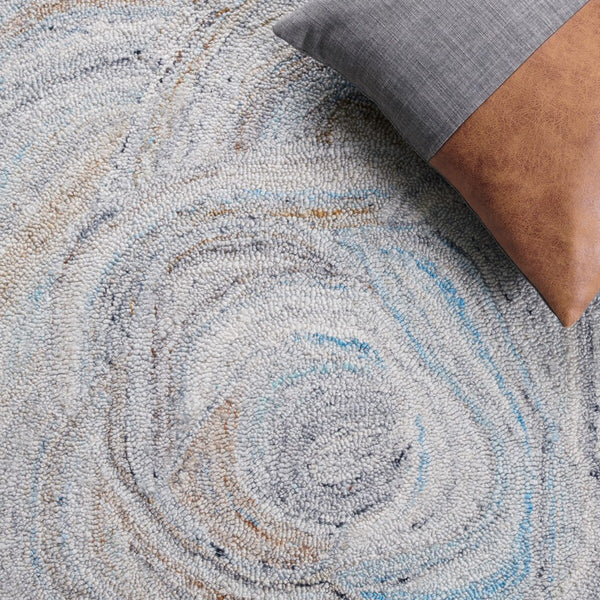 Safavieh Abstract 148 Hand Tufted 90% Polyester/10% Wool Contemporary Rug ABT148M-8
