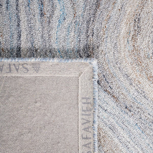 Safavieh Abstract 148 Hand Tufted 90% Polyester/10% Wool Contemporary Rug ABT148M-8