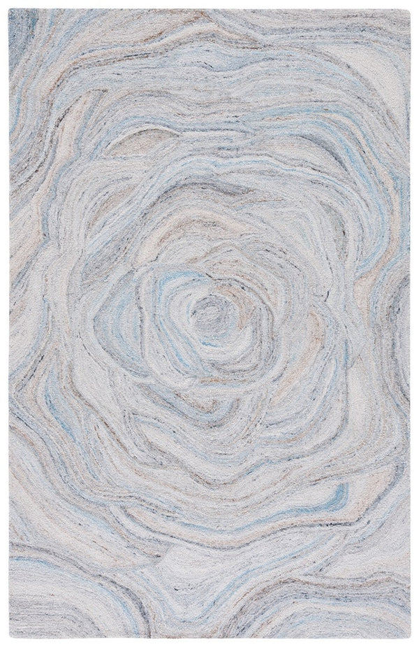 Safavieh Abstract 148 Hand Tufted 90% Polyester/10% Wool Contemporary Rug ABT148M-8