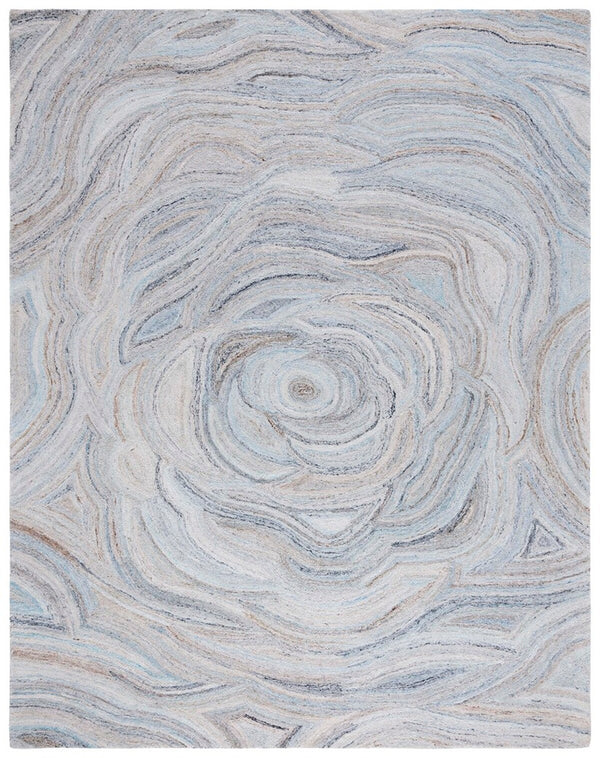 Safavieh Abstract 148 Hand Tufted 90% Polyester/10% Wool Contemporary Rug ABT148M-8