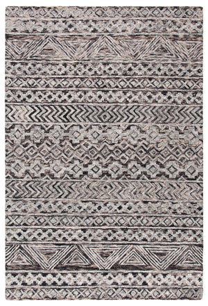 Safavieh Abstract 252 Hand Tufted 85% Wool/15% Cotton Contemporary Rug ABT252F-9