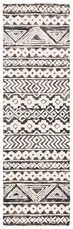 Safavieh Abstract 259 Hand Tufted 85% Wool/15% Cotton Contemporary Rug ABT259F-9