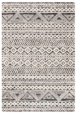 Safavieh Abstract 259 Hand Tufted 85% Wool/15% Cotton Contemporary Rug ABT259F-9