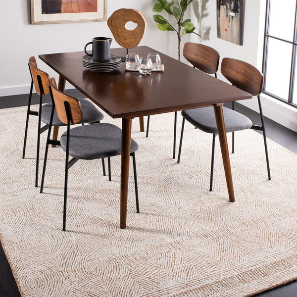 Safavieh Abstract 340 Hand Tufted Wool Bohemian Rug ABT340P-8SQ