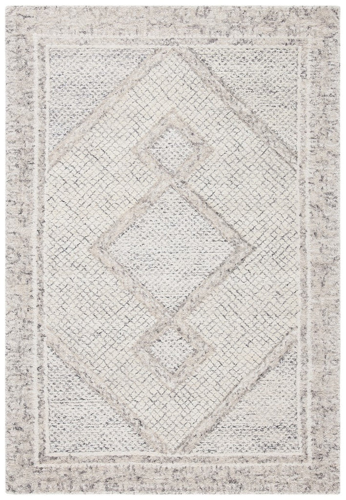 Safavieh Abstract 345 Hand Tufted Wool Bohemian Rug ABT345F-8SQ