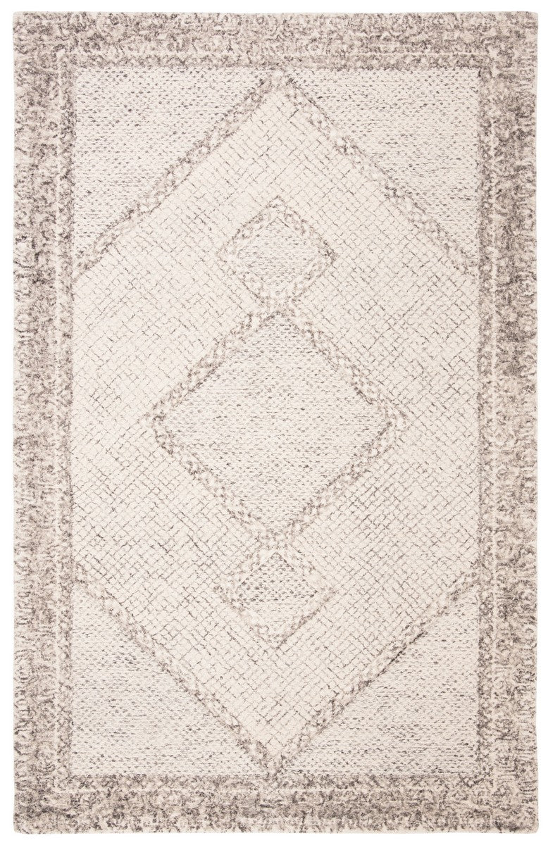 Safavieh Abstract 345 Hand Tufted Wool Bohemian Rug ABT345F-8SQ