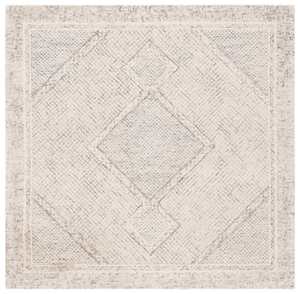 Safavieh Abstract 345 Hand Tufted Wool Bohemian Rug ABT345F-8SQ