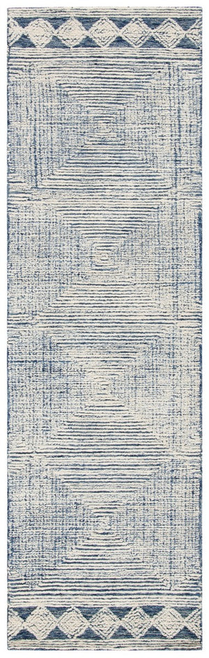 Safavieh Abstract 349 Hand Tufted Wool Bohemian Rug ABT349N-8SQ