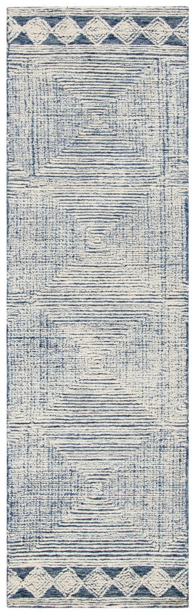 Safavieh Abstract 349 Hand Tufted Wool Bohemian Rug ABT349N-8SQ