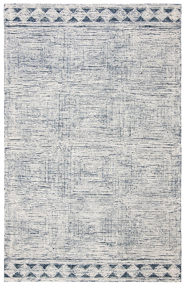 Safavieh Abstract 349 Hand Tufted Wool Bohemian Rug ABT349N-8SQ
