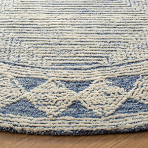Safavieh Abstract 349 Hand Tufted Wool Bohemian Rug ABT349N-8SQ