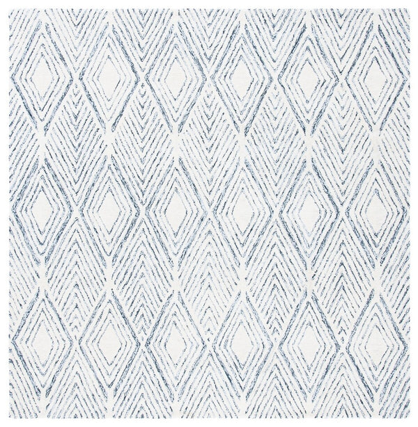 Abstract Hand Tufted Rug - Luxurious 50% Wool & 50% Nylon Blend with Elegant Design for Any Space