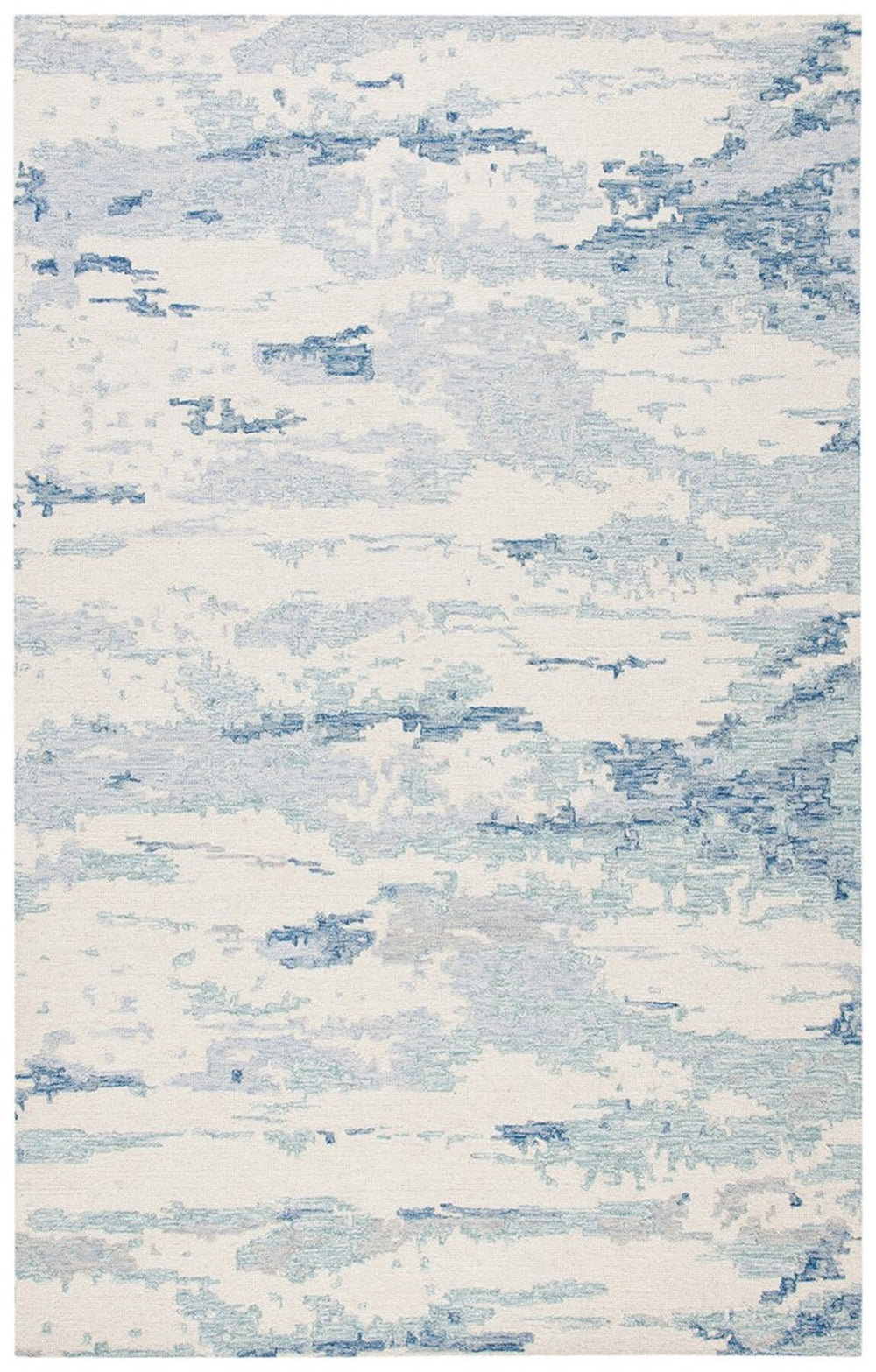 Safavieh Abstract 465 Hand Tufted Wool Contemporary Rug ABT465A-8SQ