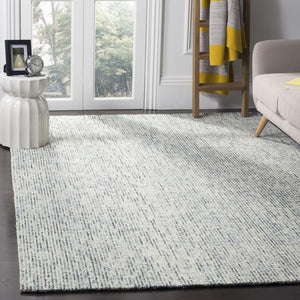 Safavieh Abstract 468 Hand Tufted 100% Wool Pile Rug ABT468B-8SQ