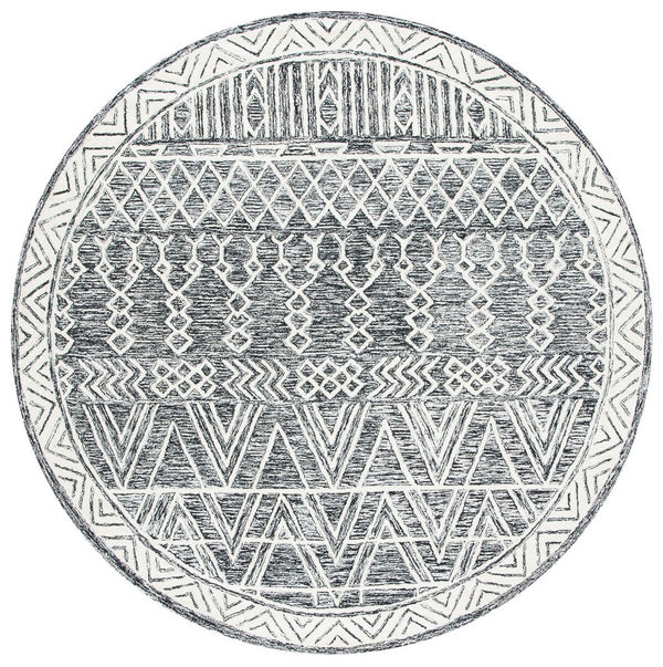 Safavieh Abstract 558 Hand Tufted Wool Contemporary Rug ABT558A-9