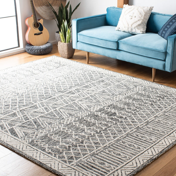 Safavieh Abstract 558 Hand Tufted Wool Contemporary Rug ABT558A-9
