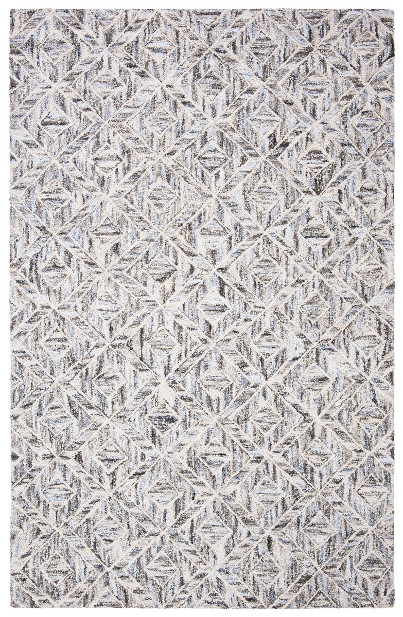 Safavieh Abstract 631 Hand Tufted 65% Wool/25% Viscose/10% Nylon Contemporary Rug ABT631F-28