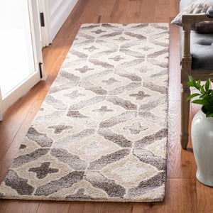 Safavieh Abstract 634 Hand Tufted 65% Wool/25% Viscose/10% Nylon Contemporary Rug ABT634B-28