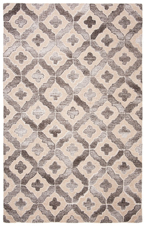 Safavieh Abstract 634 Hand Tufted 65% Wool/25% Viscose/10% Nylon Contemporary Rug ABT634B-28