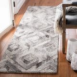 Safavieh Abstract 635 Hand Tufted 65% Wool/25% Viscose/10% Nylon Contemporary Rug ABT635F-28