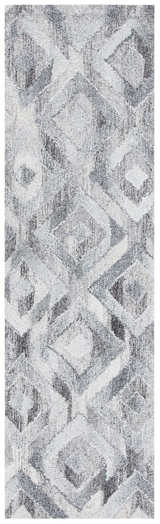 Safavieh Abstract 635 Hand Tufted 65% Wool/25% Viscose/10% Nylon Contemporary Rug ABT635F-28