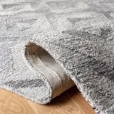 Safavieh Abstract 635 Hand Tufted 65% Wool/25% Viscose/10% Nylon Contemporary Rug ABT635F-28