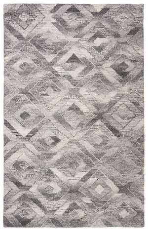 Safavieh Abstract 635 Hand Tufted 65% Wool/25% Viscose/10% Nylon Contemporary Rug ABT635F-28