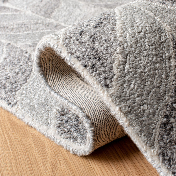 Safavieh Abstract 636 Hand Tufted 65% Wool/25% Viscose/10% Nylon Contemporary Rug ABT636F-28