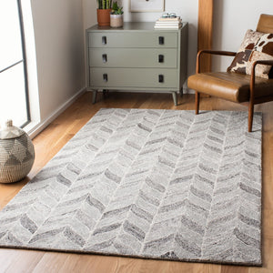 Safavieh Abstract 636 Hand Tufted 65% Wool/25% Viscose/10% Nylon Contemporary Rug ABT636F-28