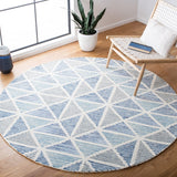 Safavieh Abstract 655 Hand Tufted 80% Wool/20% Cotton Contemporary Rug ABT655A-9