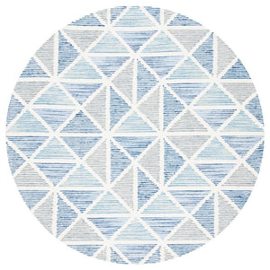 Safavieh Abstract 655 Hand Tufted 80% Wool/20% Cotton Contemporary Rug ABT655A-9