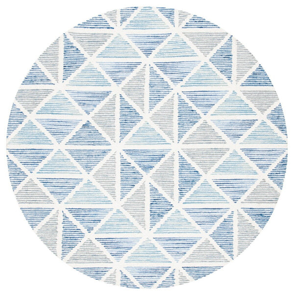 Safavieh Abstract 655 Hand Tufted 80% Wool/20% Cotton Contemporary Rug ABT655A-9