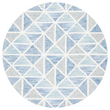 Safavieh Abstract 655 Hand Tufted 80% Wool/20% Cotton Contemporary Rug ABT655A-9