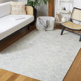 Safavieh Abstract 763 Hand Tufted 80% Wool/20% Cotton Rug ABT763F-9