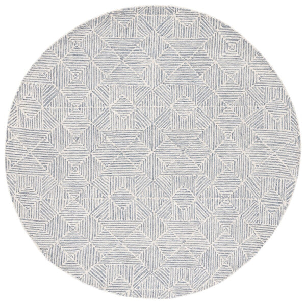 Safavieh Abstract 763 Hand Tufted 80% Wool/20% Cotton Rug ABT763F-9