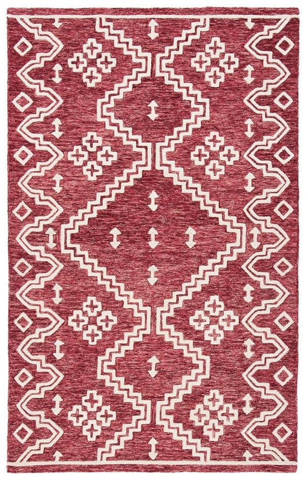Safavieh Abstract 852 Hand Tufted Wool Contemporary Rug ABT852Q-8
